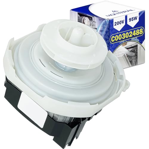 Pompe de Circulation pour Lave Vaisselle V8M-E25A0 200V 95W le Code Original C00302488 C00731573 482000022216 pour Whirlpool pour Bauknecht pour Indesit pour...