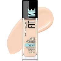 1-Oz Maybelline Fit Me Matte + Poreless Liquid Foundation Makeup only border=