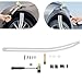 Dent Repair Tool, Car Dent Repair Kit, Car Dent Removal Tool Kit, Stainless Steel Tap Down Pen Rubber Hammer, for Auto Body DIY Dent Fix