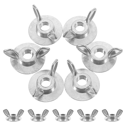 CIYODO Hurricane Shutter Supplies 20 Pc Wing Nut Set Storm Shutter Hardware Butterfly Bolts and Screws