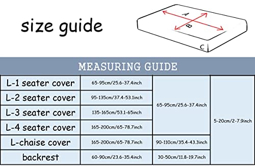Housse de protection pour fauteuil extensible et jacquard de canapé - 7