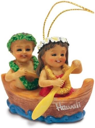 Island Heritage Keiki Canoe Ornament