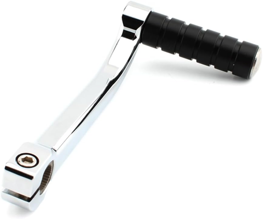 Dreamseek Motorcycle Heel Toe Gear Shift Lever + Shift Peg Compatible with BMW R18 R 18 B Classic Transcontinental 2020 2021 2022 2023 Rear Shifter Levers Pedal CNC Aluminum (Chrome)