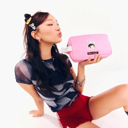 dearcloud Paul Frank Bunny Girl Cosmetics Bag - Lightweight Makeup Bag & Travel Organizer (Bunny Girl)3