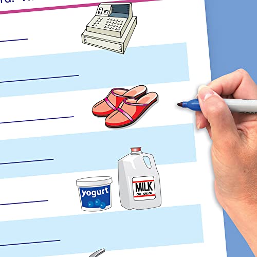 Image of Spelling Rules Flip Chart Set (Grades 3 - 6) - 10 Laminated Write-On /Wipe-Off, Double-Sided Charts Mounted on Easel with Activity Guide