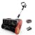 Mellif Brushless Snow Shovel Compatible with DeWalt 20V Max Battery, 12in. Clear Width, 6in. Clear Depth, 17ft. Throw Distance, Heavy-Duty, Cordless, Mellif 20V 4.0Ah Battery & Charger Kit