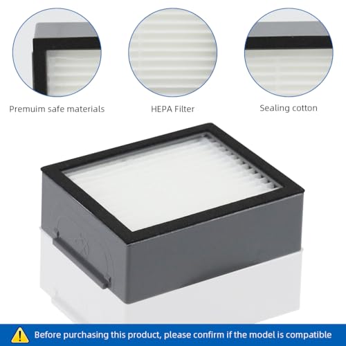 Image of HASTHIP Compatible with iRobot Roomba Replacement Filters for iRobot Roomba i & e Series, Universal Replacement Filters for i3 /i4 /i5 /i6 /i7 /i8 /E5 /E6 /E7, Pack of 4