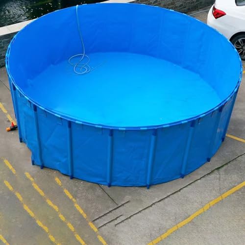 Round Above Ground Pool, 14ft x 30in Deep, Heavy Duty Frame for Backyard Family Fun & Relaxation