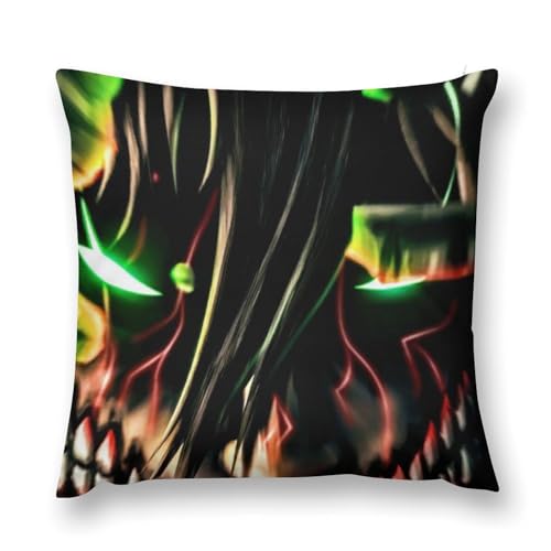 洗濯可能 進撃の巨人 毛布 カラフル ゲストルーム 装飾 26 "x26 "