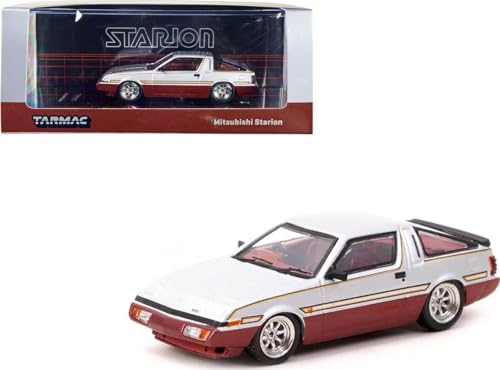Mitsubishi Starion Tarmac Works 1/64 voiture miniature de sport avec pneu de secours