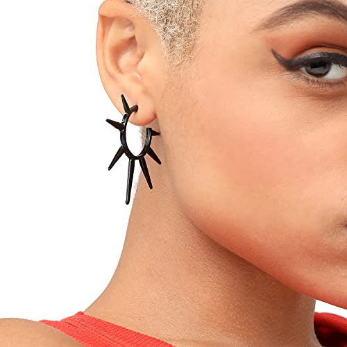 Image of SOHI Hoop Earring For Women and girls, Indo-western Earrings, Fashion Accessories, jewellery for women, Fancy earrings, artificial earrings for ladies