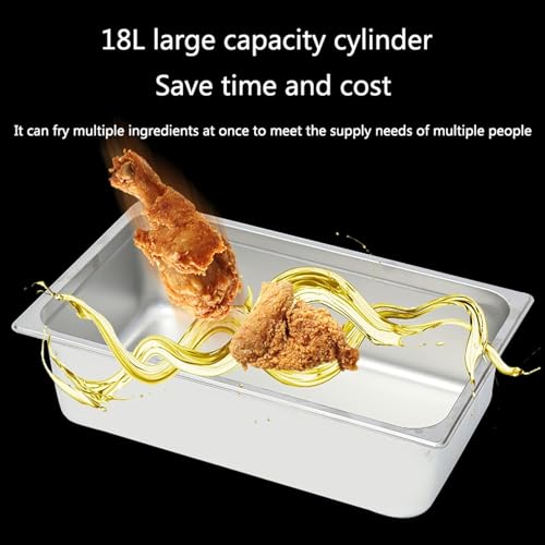 Edelstahl-Fritteuse mit hoher Kapazität für den professionellen Einsatz – kommerzielle LPG-Gas-Fritteuse – Bild 6