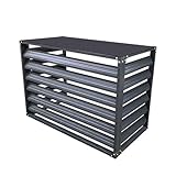 Cubierta de aluminio para unidad de aire acondicionado, elegante para...