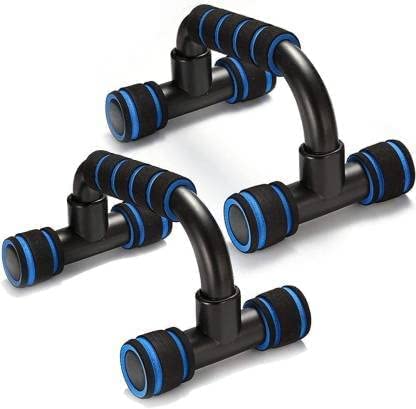SJR Plastic Push-Up Bar Pair Work Out Stand with Comfort Grip and...