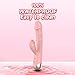 Thrusting Viboators Toys for Wemon, Adult Toys for Women Realistic Silicone Dick with Strong Suction Cup for Hands Free Thrusting Play QRJ880