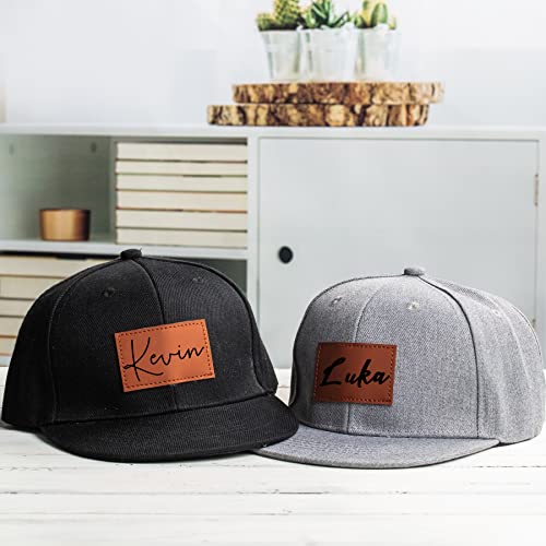 Personalized Toddler Cap with Name, Custom Boy's Baseball Cap Hat, Adjustable Kid Toddler Baby Trucker Hats for Outdoor2