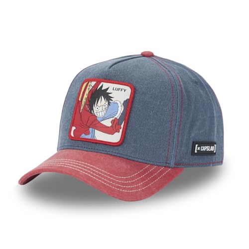 Casquette One Piece Luffy ajustable pour éviter la chaleur avec style manga