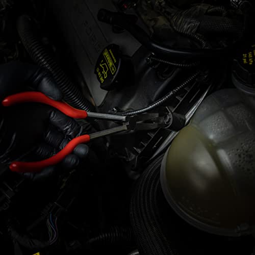 Abn Long Reach 11In Straight Duckbill Nose Pliers For Hard-To-Reach Narrow Spaces And Limited Clearance Areas #TOP1