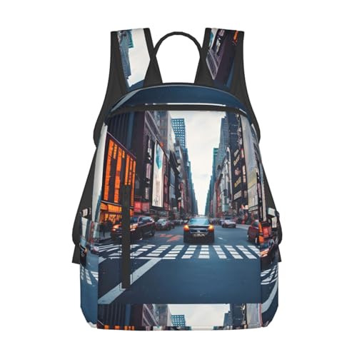 Sac à dos imprimé New York pour le shopping et les sorties en ville