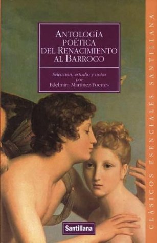 Portada de Antología poética del renacimiento al barroco