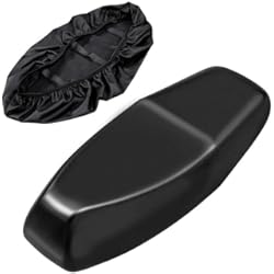 Funda Asiento Ktm 2019 AIMEKE Funda Asiento Moto Universal Funda para Asiento de Moto de Cuero con Protección Solar y contra la Lluvia Válido para Motocicleta Scooter