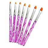 FULINJOY 7 PCS UV Gel Nail Brush, Acrylic Nail...