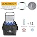 ROCK CLOUD Car Trunk Organizer with Cooler Bag Vehicle Organizers Storage Multi Compartments Collapsible for Auto SUV Truck Minivan Sedan