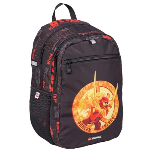 Sac à dos extensible LEGO Ninjago avec grands compartiments zippés