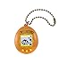 Tamagotchi Toy on a Chain with One Cr2303 Battery Electronic Game (2 Piece), Orange