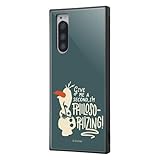 イングレム Xperia5 用ディズニー ケース 耐衝撃 衝撃に強い 保護 クッション SO-01M SOV41 901SO J9260 SIMフリー docomo au softbank エクスペリア アナ 雪の女王 キャラクター かわいい 可愛い