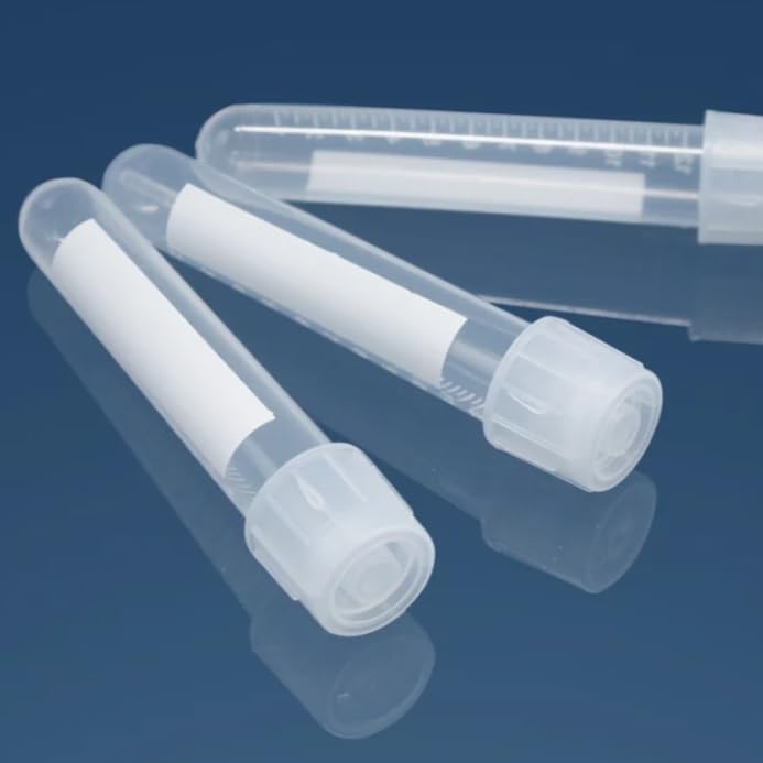 CryoKing Culture Tube, 14ml Sterile Culture Tube with Dual Position Cap, 17×100mm, Graduation, Polypropylene, Pack of 1000