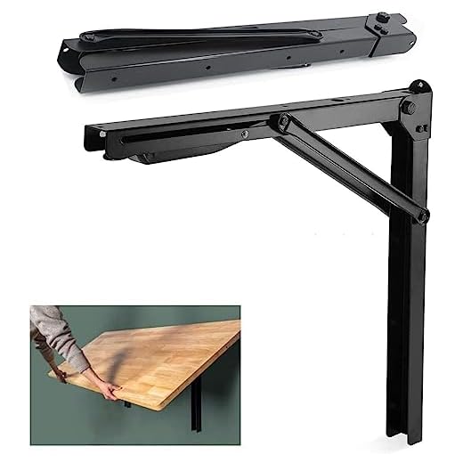 Heavy Duty Folding Shelf Brackets Set