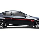 Verleihen Sie Ihrem Auto mit diesen tollen Viperstreifen & Rallystreifen für die Seiten, ein stylisches und unverwechselbares Design. Seitenaufkleber Rennstreifen, universell für viele Fahrzeuge.