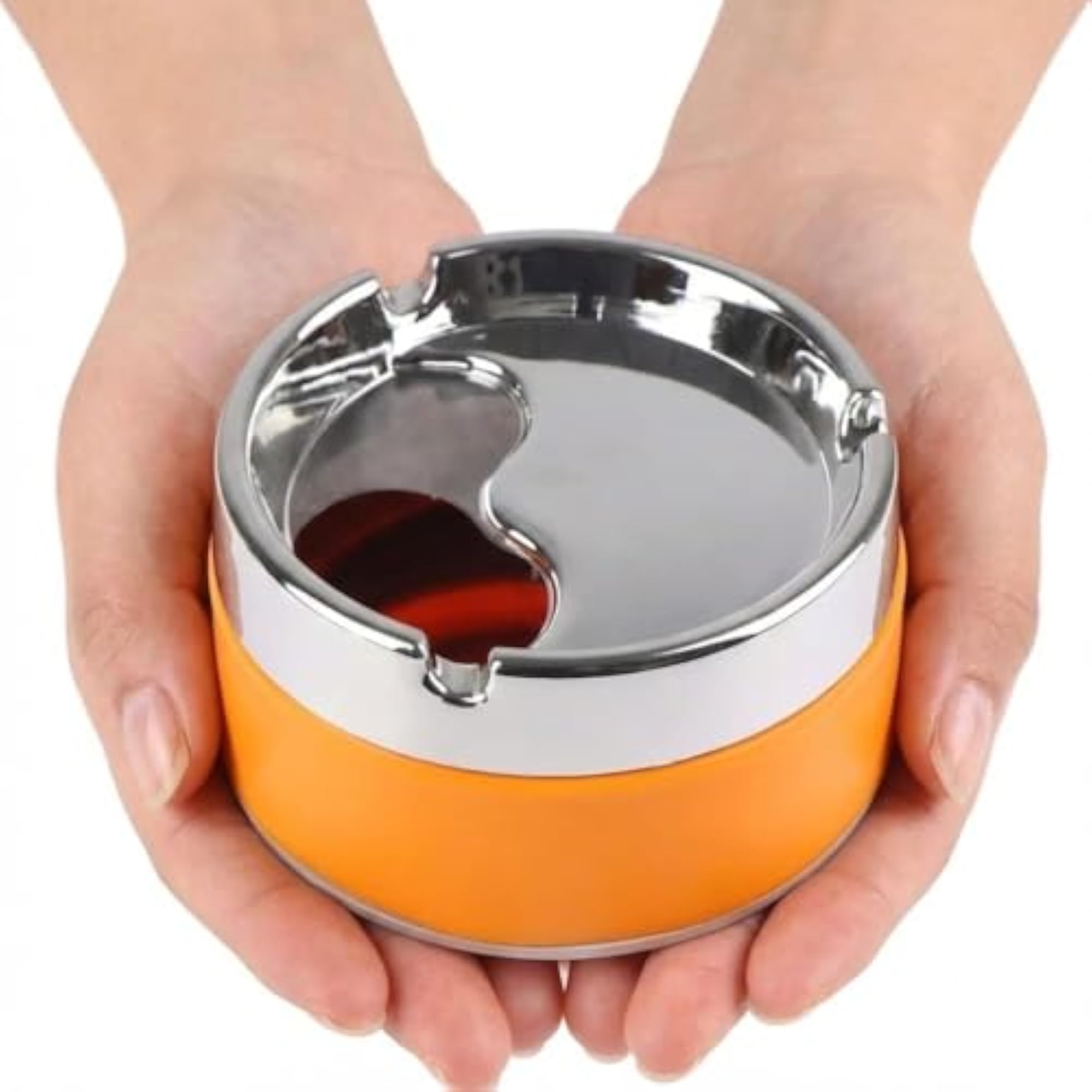 Small Ashtray for Home, Portable Mini Ashtray