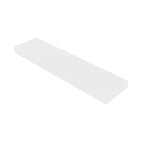 Vista 9 de Bloque de HDPE Blanco PE Polietileno Rectangular Sólido Plástico Bloque de Golpeo de Alta Densidad Hoja Ideal para Proyectos de Bricolaje