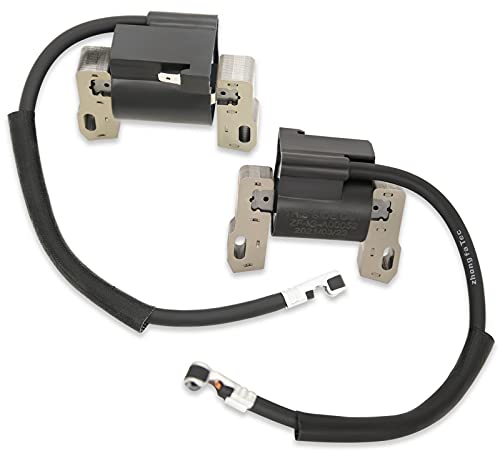 Ewillownm Compatible avec bobine d'allumage 592846 compatible avec moteur Briggs & Stratton Intek V-Twin 18-22HP remplace 799651 691060 401577