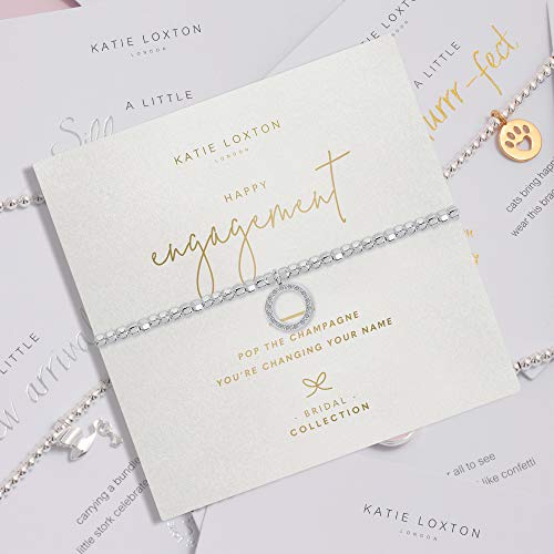 Katie Loxton Happy Engagement Charm Bracelet #TOP18