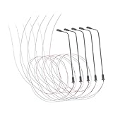 Miniature sophistiquée : ces lampadaires à petite échelle sont parfaits pour ajouter une touche de sophistication à vos modèles de bricolage et micropaysages, lampadaire miniature, lampadaire de maison de poupée