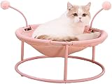 HYISHION Cat Bed Dog Bed Pet Hammock, Breathable Hanging Nest with Detachable Cover, Stable Structur