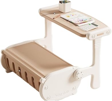 Integrated Desk & Chair for Kids, 3-in-1, Multifunctional, Childrens Table and Chair Set, Intellectual Education, Studying, Drawing, Dining, Childrens Block Play, Preschool Entrance