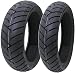 Paar Reifen Deestone 100/80–16 + 120/80–16 D805 Vulkanisierte Reifen Kompatibel Mit Honda SH 125/150