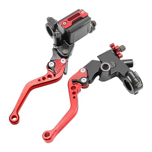 Cilindro de freno delantero y maneta de embrague de aluminio mecanizado CNC para moto universal 3