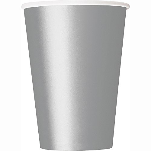 12oz Silver Paper Cups, 25ct