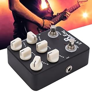 Bypass Single Block Effects, Distortion Effect Pedal Classic Paint Finish 3 Band EQ JF-17 9V pour guitare électrique… - Les Beatles, Paul McCartney, John Lennon, RIngo Starr, George Harrison Bypass Single Block Effects, Distortion Effect Pedal Classic Paint Finish 3 Band EQ JF-17 9V pour guitare électrique… – Image 5