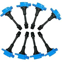 UF510 Set of 8pcs Ignition Coil Fits for 2005-2006 Nissan Armada 2004 Pathfinder 2004-2007 Titan for 2004-2006 Infiniti QX56 5.6L C1483 22448-7S015