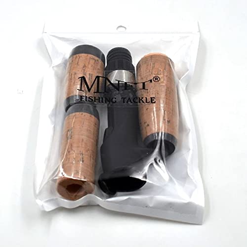 Amazon | MNFT コルクスプリットグリップロッドハンドルキット ベイト 