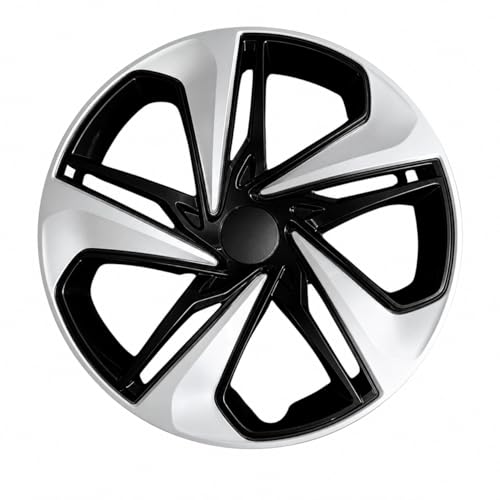 16 Hubcap Wheel Cover Replacement for Honda Civic 20192024 Silver & Black 5 Split Spoke Snap-On Steel Wheel Rim Cover ABS Plastic Replica No Logo 1 Piece # 55103