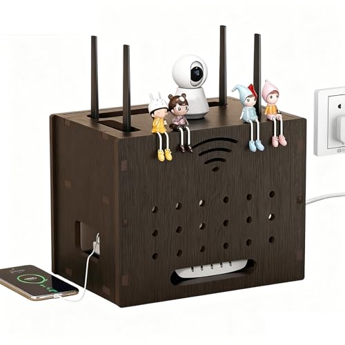 WiFi[^[VFt{bNXA@\[LrlbgAP[ufƃlbg[N@p̏u[^[[{bNX(Brown)