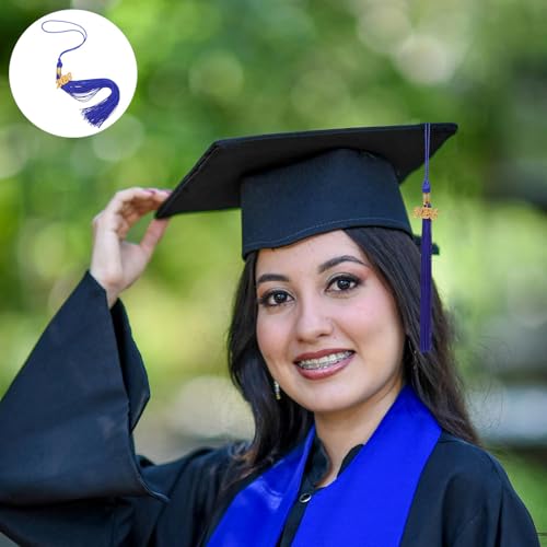 Recuerdos para birrete académico azul 2026 como regalo conmemorativo en paquete de 12 piezas 8