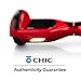 ACBK Hover Patinete Eléctrico Autoequilibrio 6,5" (Rojo)
